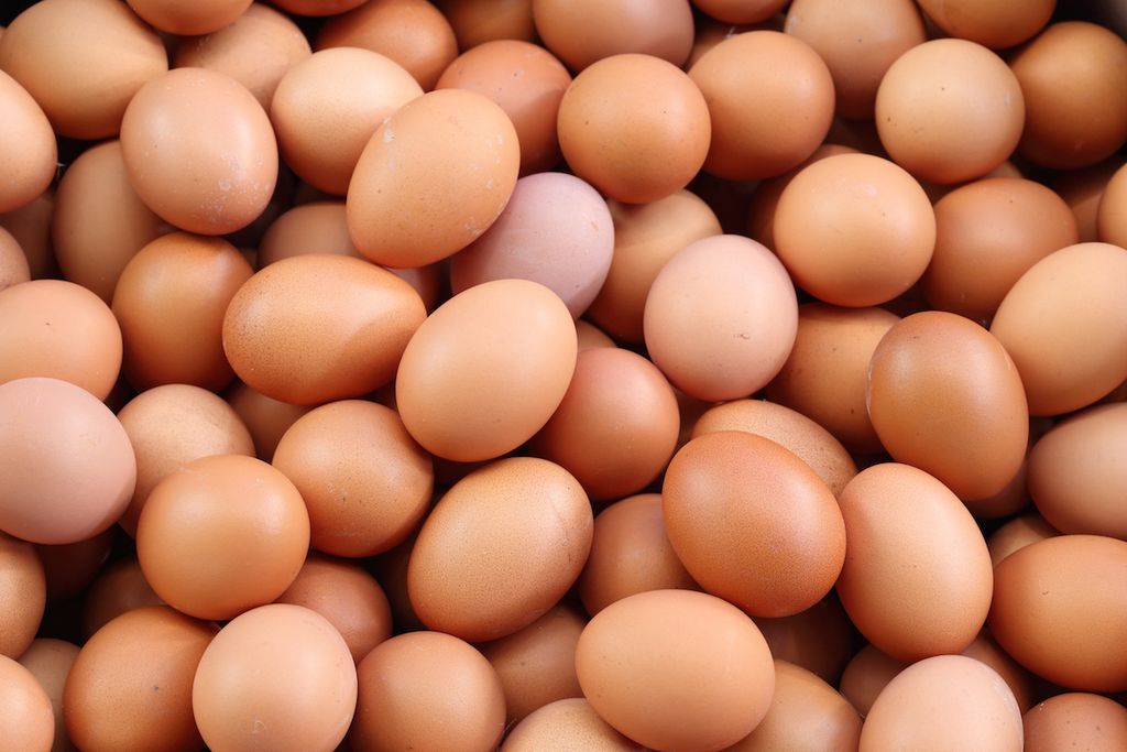 Brown eggs